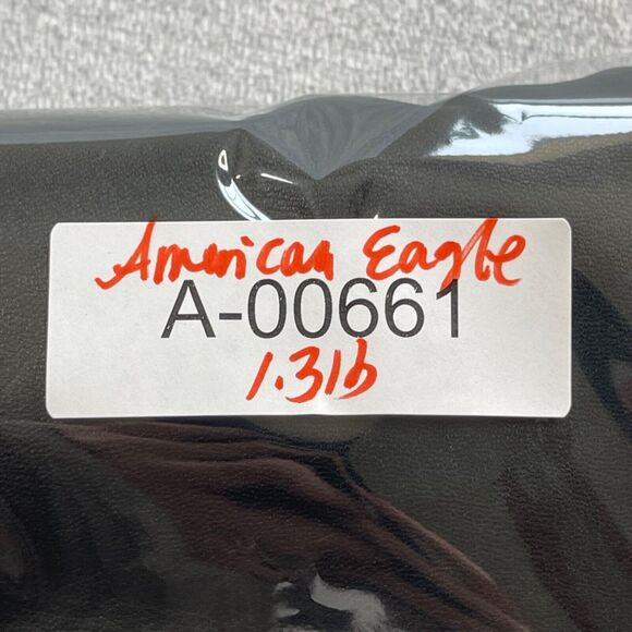 American Eagle Pants 16 Short Black Vegan Faux Leather Skinny Cropped Inseam 26" - Picture 11 of 12